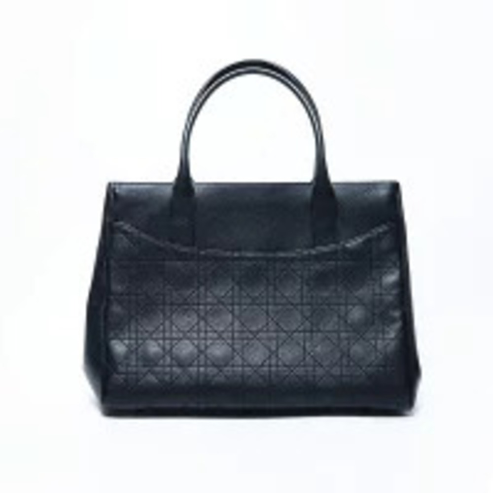 Christian Dior Cannage Tote Bag Black - Picture 3 of 13